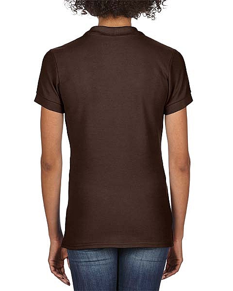 Gildan Ladies Softstyle Pique Polo (GIL64800) 170g - Zdjęcie