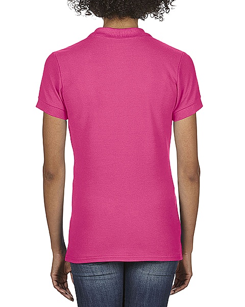 Gildan Ladies Softstyle Pique Polo (GIL64800) 170g - Zdjęcie