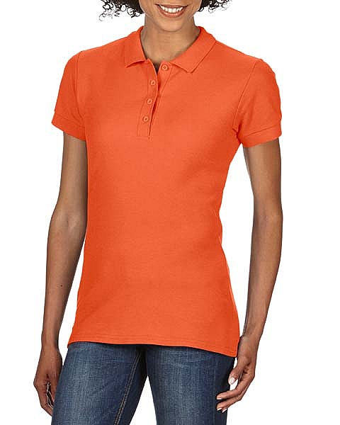 Gildan Ladies Softstyle Pique Polo (GIL64800) 170g - Zdjęcie