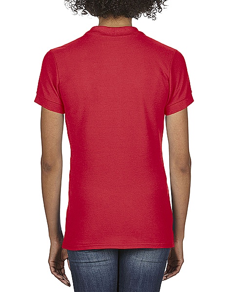 Gildan Ladies Softstyle Pique Polo (GIL64800) 170g - Zdjęcie