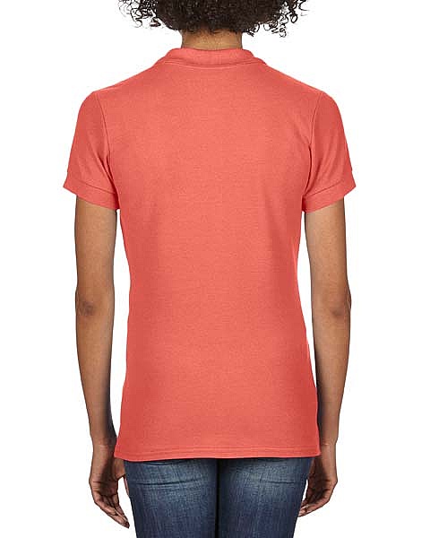 Gildan Ladies Softstyle Pique Polo (GIL64800) 170g - Zdjęcie