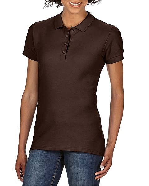 Gildan Ladies Softstyle Pique Polo (GIL64800) 170g - Zdjęcie