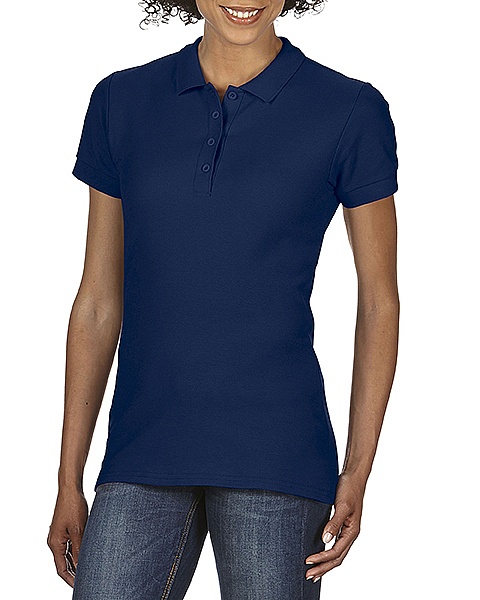 Gildan Ladies Softstyle Pique Polo (GIL64800) 170g - Zdjęcie