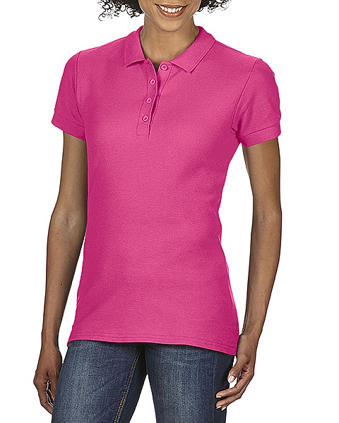Gildan Ladies Softstyle Pique Polo (GIL64800) 170g - Zdjęcie