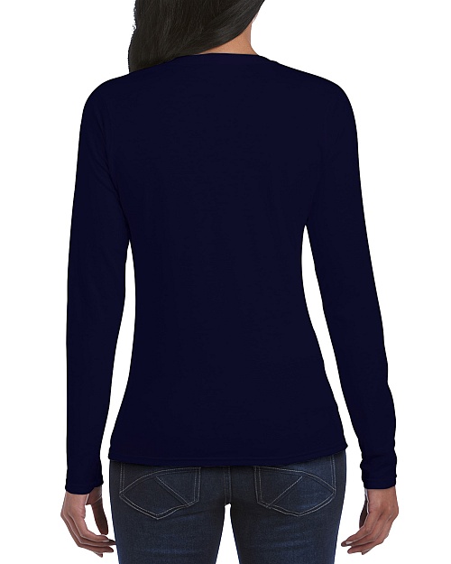 Gildan Softstyle Ladies LS (GIL64400) 150 g - Zdjęcie