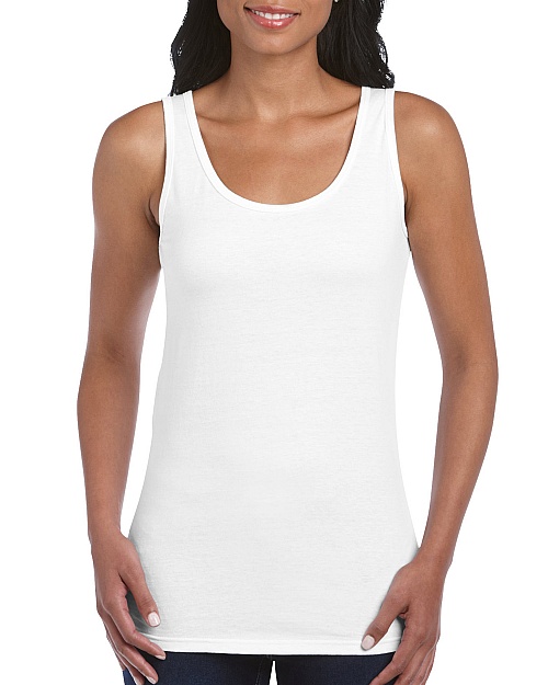 Gildan Softstyle Ladies Tank Top (GIL64200) 150 g - Zdjęcie