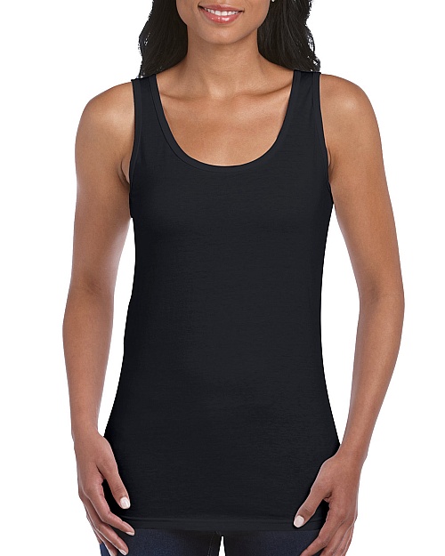 Gildan Softstyle Ladies Tank Top (GIL64200) 150 g - Zdjęcie