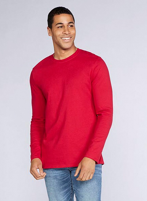 Gildan Softstyle Long Sleeve (GI64400) 150 g - Zdjęcie