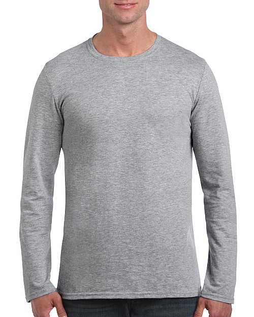Gildan Softstyle Long Sleeve (GI64400) 150 g - Zdjęcie
