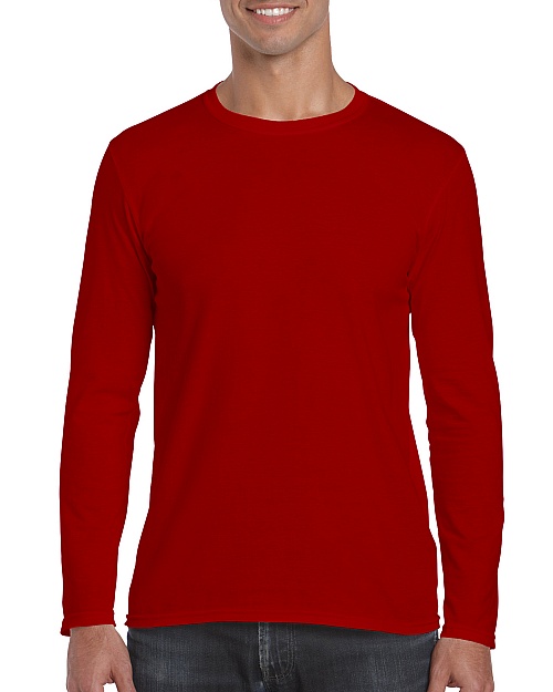Gildan Softstyle Long Sleeve (GI64400) 150 g - Zdjęcie