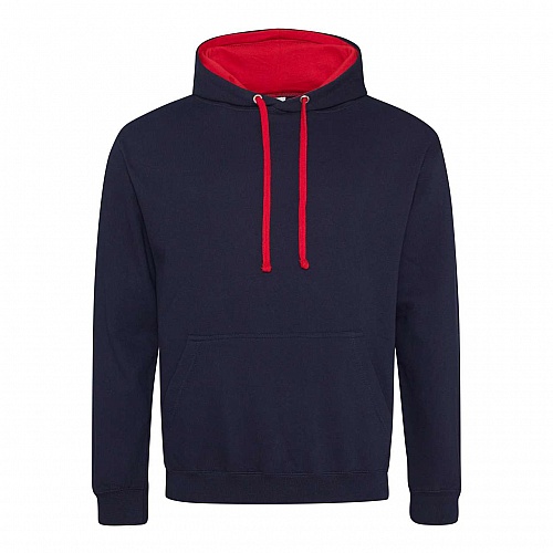 JUST HOODS VARSITY HOODIE (AWJH003) - Zdjęcie