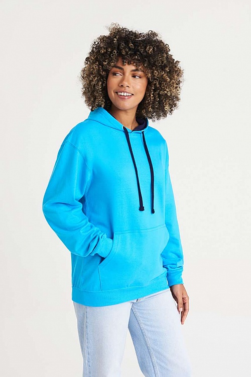 JUST HOODS VARSITY HOODIE (AWJH003) - Zdjęcie