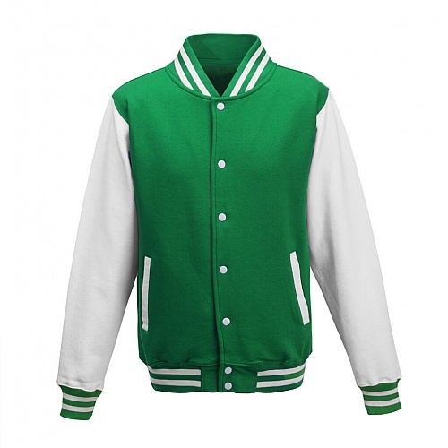 JUST HOODS VARSITY JACKET (AWJH043) - Photo