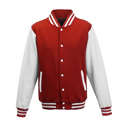 JUST HOODS VARSITY JACKET (AWJH043) - Photo