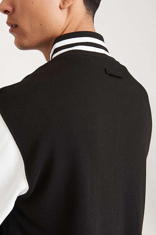 JUST HOODS VARSITY JACKET (AWJH043) - Photo