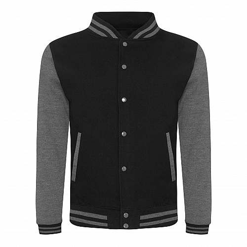 JUST HOODS VARSITY JACKET (AWJH043) - Photo