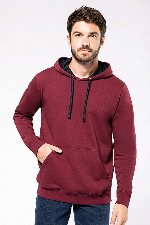 Kariban Contrast Hooded 280g (KA446) - Zdjęcie