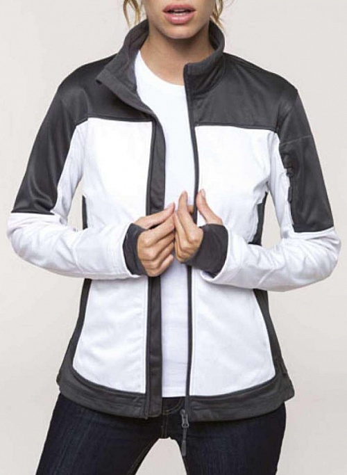 Kariban Ladies Bicolor Softshell 250g (KA416) - Photo