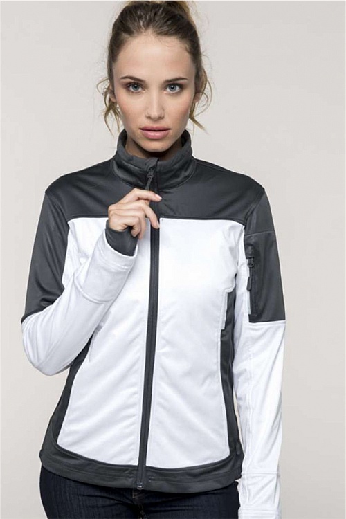 Kariban Ladies Bicolor Softshell 250g (KA416) - Photo