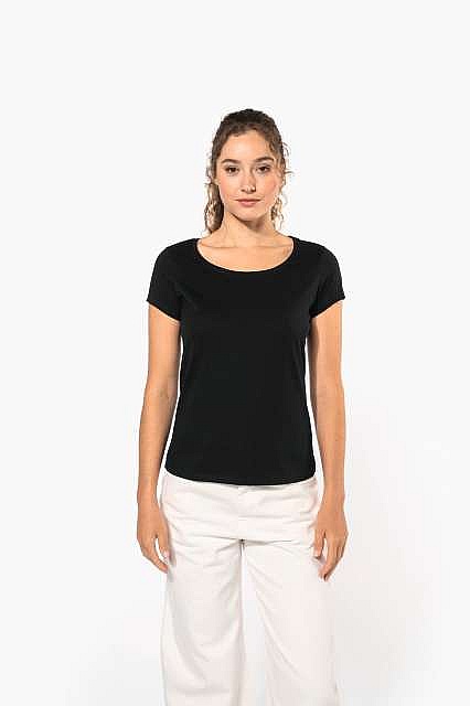 Kariban Ladies Boat Neck T-shirt 180 g (KA384) - Zdjęcie