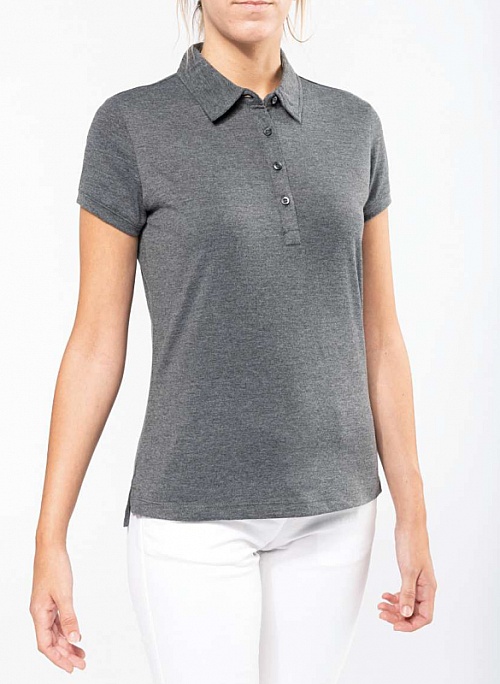 Kariban Ladies SS Melange Polo 160g (KA208) - Zdjęcie