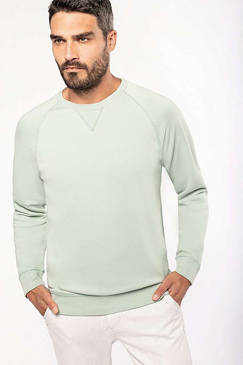 Kariban Men Organic Crew Raglan Sweat 300g (KA480) - Photo