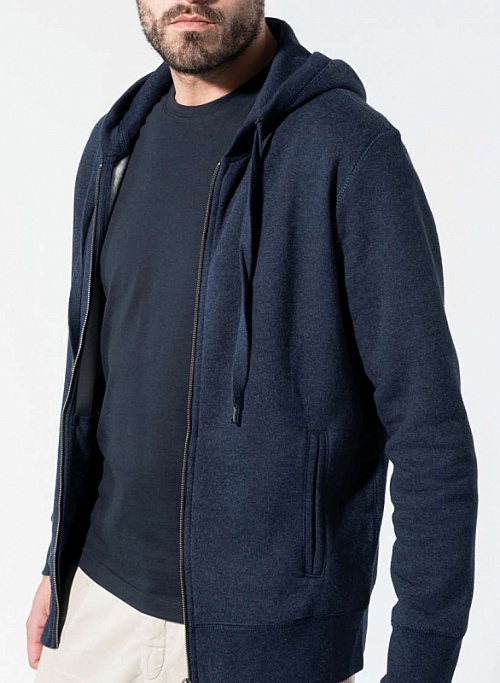 Kariban Men Organic Zipped Hoodie 300g (KA484) - Zdjęcie