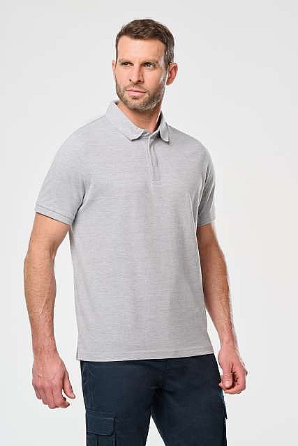 Kariban Men's Stud Polo (WK225) - Photo