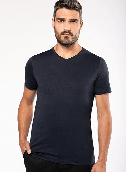 Kariban Men's Supima V-Neck T-Shirt (KA3002) - Zdjęcie