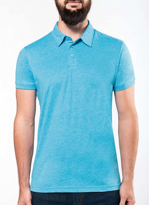 Kariban SS Melange Polo 160g (KA207) - Zdjęcie
