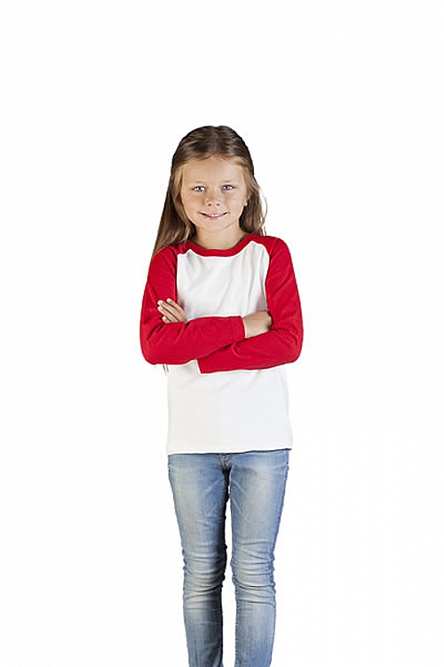 Kids’ long-sleeve T-shirt Promodoro Kid’s Baseball-T Longsleeve (P-349) - Photo