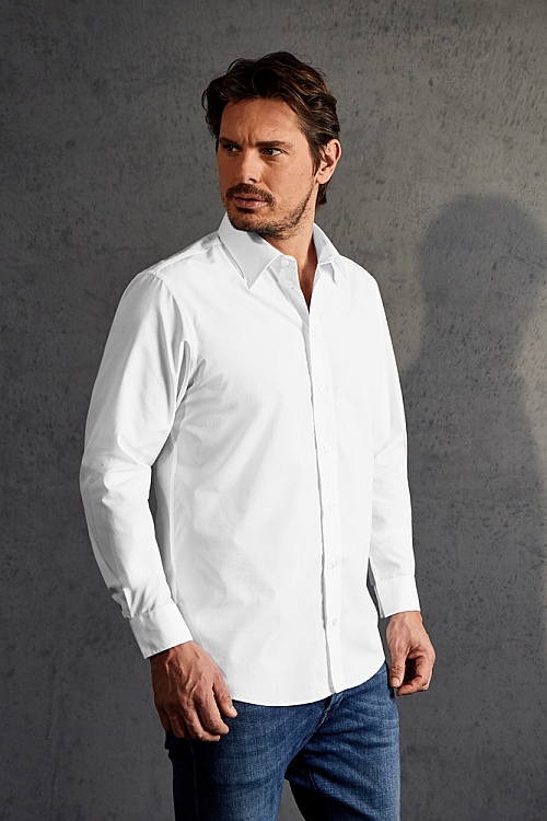 Koszula męska z długim rękawem Promodoro Men’s Poplin Shirt Longsleeve (P-6310) - Zdjęcie