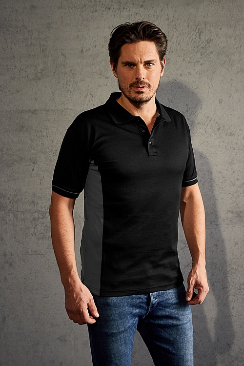 Koszulka polo męska Promodoro Function Contrast Polo (P-4520) - Zdjęcie