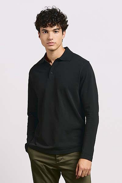 Koszulka polo męska z długim rękawem Promodoro Men’s Heavy Polo Longsleeve (P-4600) - Zdjęcie