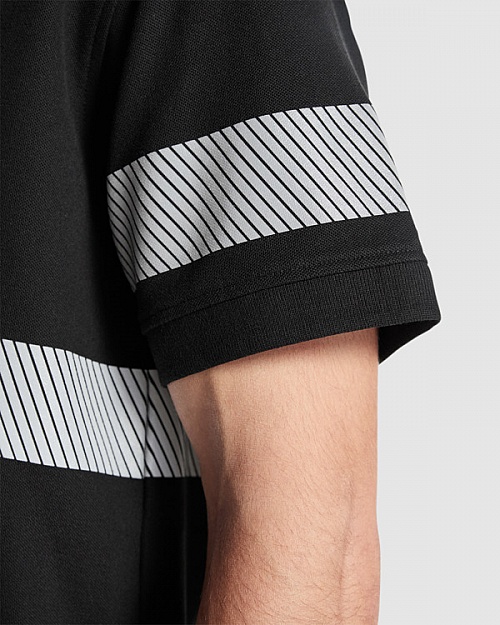 Koszulka polo odblaskowa unisex Roly Foran 220 g (HV9324) - Zdjęcie