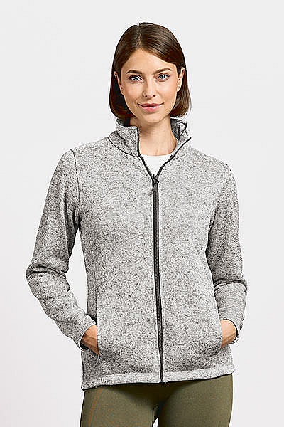 Kurtka polarowa damska Promodoro Knit Fleece Jacket C+ (P-7725) - Zdjęcie