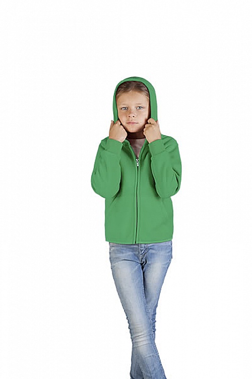 Kurtka polarowa dziecięca z kapturem Promodoro Kid’s Hooded Fleece Jacket (P-798) - Zdjęcie