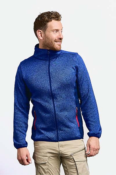 Kurtka polarowa męska Promodoro Knit Jacket Workwear (P-7700) - Zdjęcie