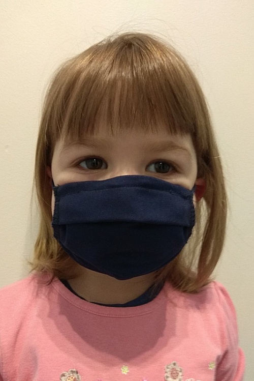 Maska wielorazowa dla dzieci z sublimacją (BHP) - Photo