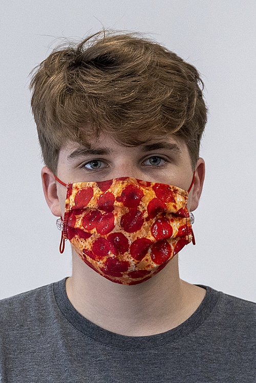 Maska wielorazowa sublimowana ze stoperami (BHP) - Photo