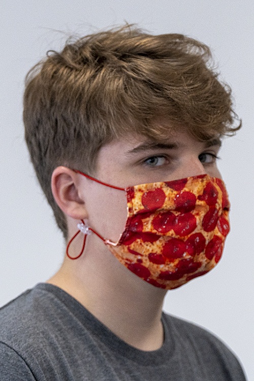 Maska wielorazowa sublimowana ze stoperami (BHP) - Photo