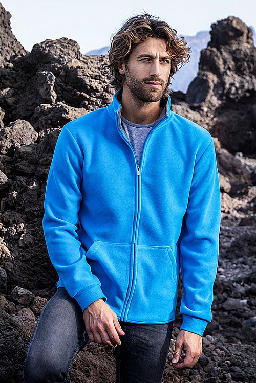 Men's fleece jacket Promodoro Double Fleece Jacket 320 g (P-7971) - Photo