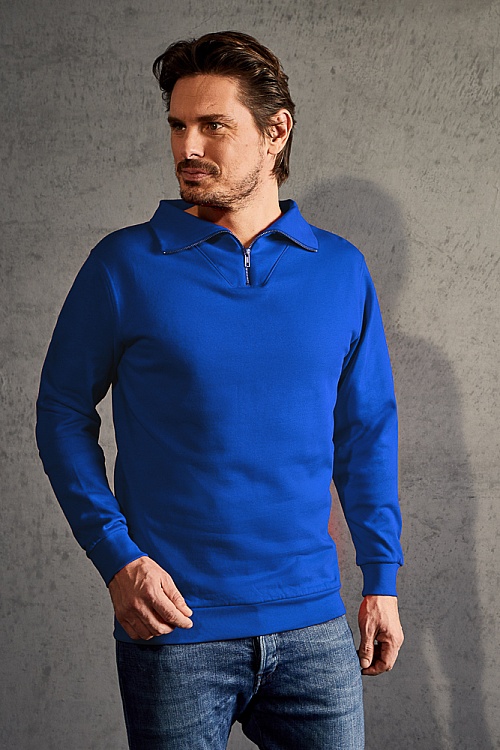 Men's half-zip sweatshirt Promodoro Men’s Troyer Sweater (P-5050) - Photo
