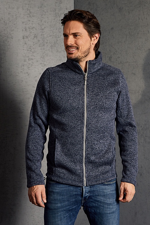 Men's knit fleece jacket Promodoro Knit Fleece Jacket C⁺ (P-7720) - Photo
