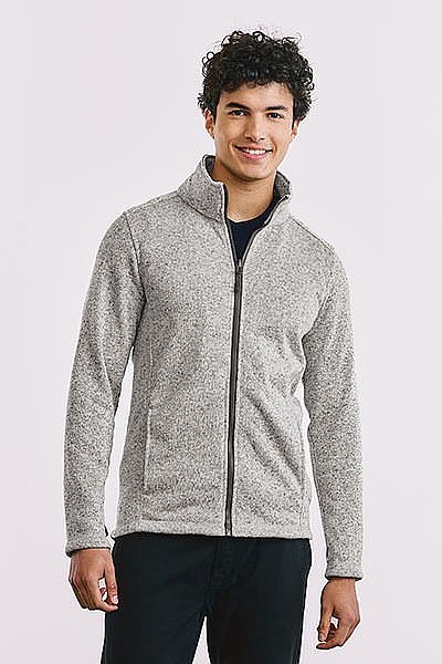 Men's knit fleece jacket Promodoro Knit Fleece Jacket C⁺ (P-7720) - Photo