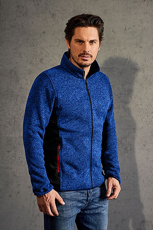 Men's knitted fleece jacket Promodoro Knit Jacket Workwear (P-7700) - Photo