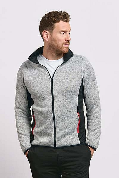 Men's knitted fleece jacket Promodoro Knit Jacket Workwear (P-7700) - Photo