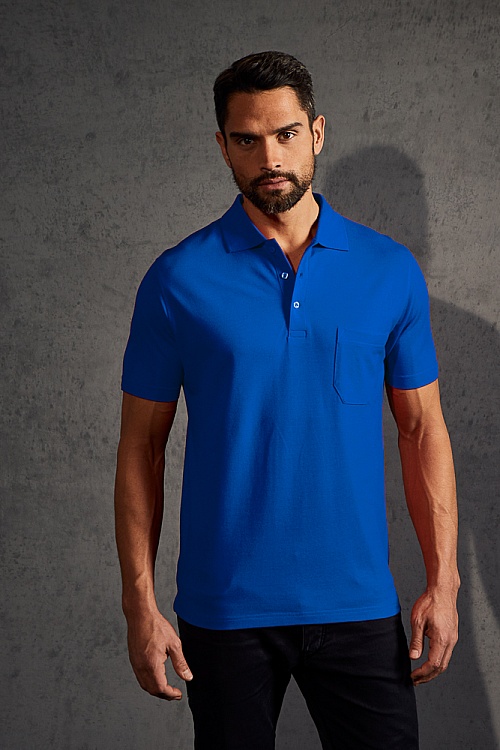 Men's polo shirt with pocket Promodoro Men’s Heavy Polo Pocket (P-4100) - Photo