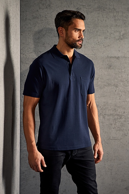 Men's polo shirt with pocket Promodoro Men’s Heavy Polo Pocket (P-4100) - Photo