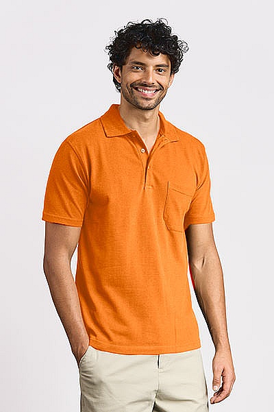 Men's polo shirt with pocket Promodoro Men’s Heavy Polo Pocket (P-4100) - Photo